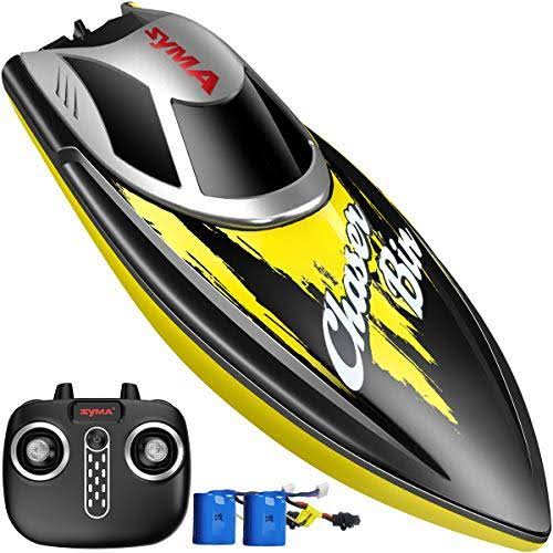 Remote Control Boat, Syma Q7 Boat for Pools and Lakes with 2.4GHz 25km/h High SP
