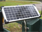 GC GHOST CONTROLS TSS1XP Heavy-Duty Solar Single Automatic Gate Opener Kit for Swing Gates Up to 20 Feet (ft.)